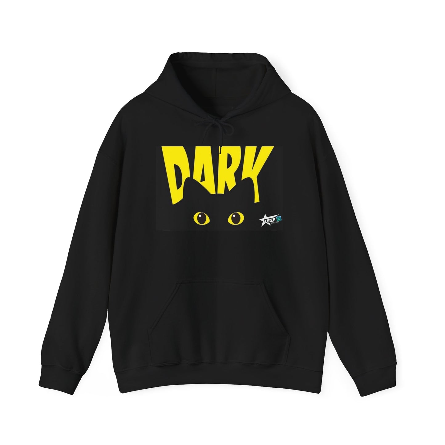 Dark Cat Eyes hoodie | Graffiti Back Print hoodie