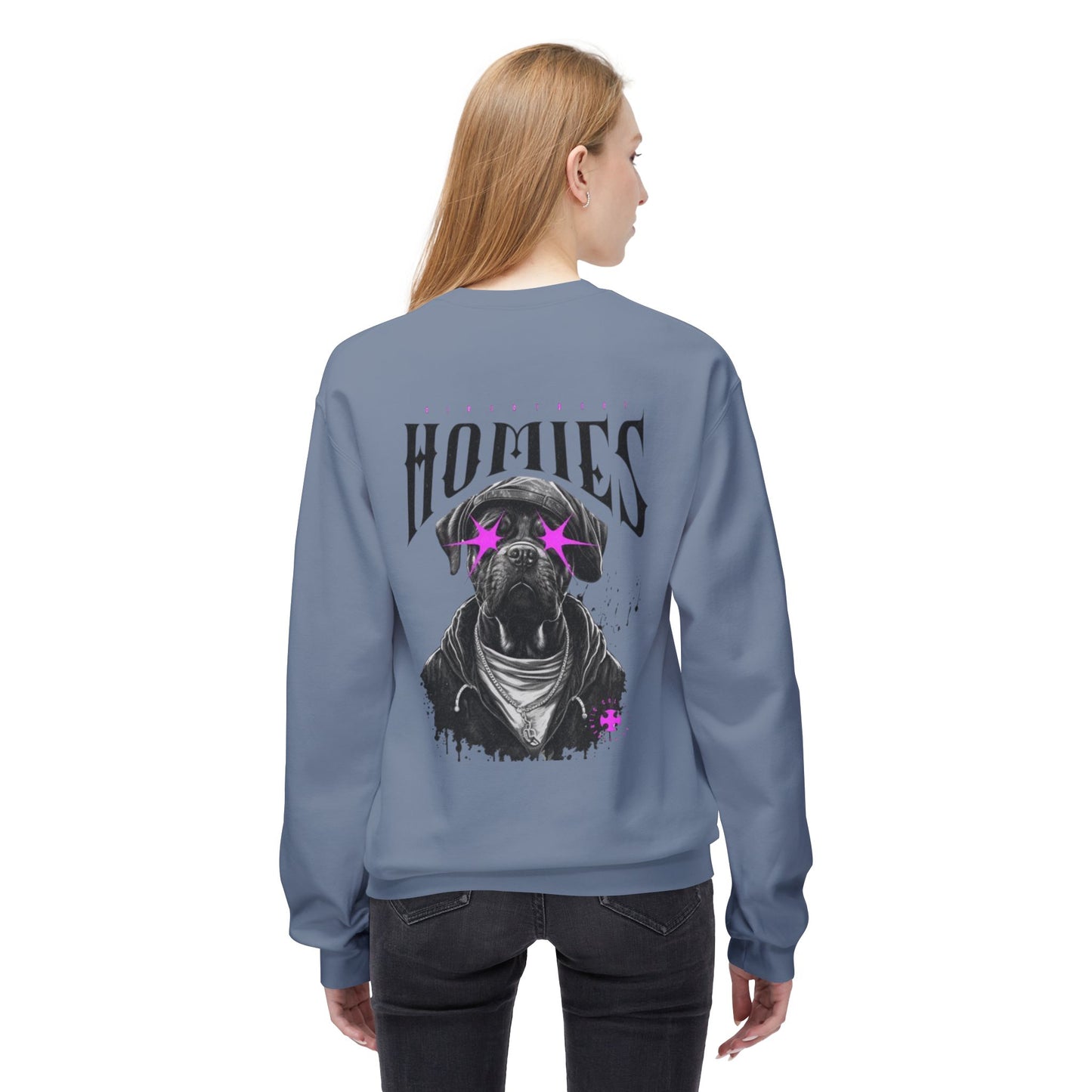 Drip & Hype Crewneck Sweatshirt - Unisex Softstyle Fleece