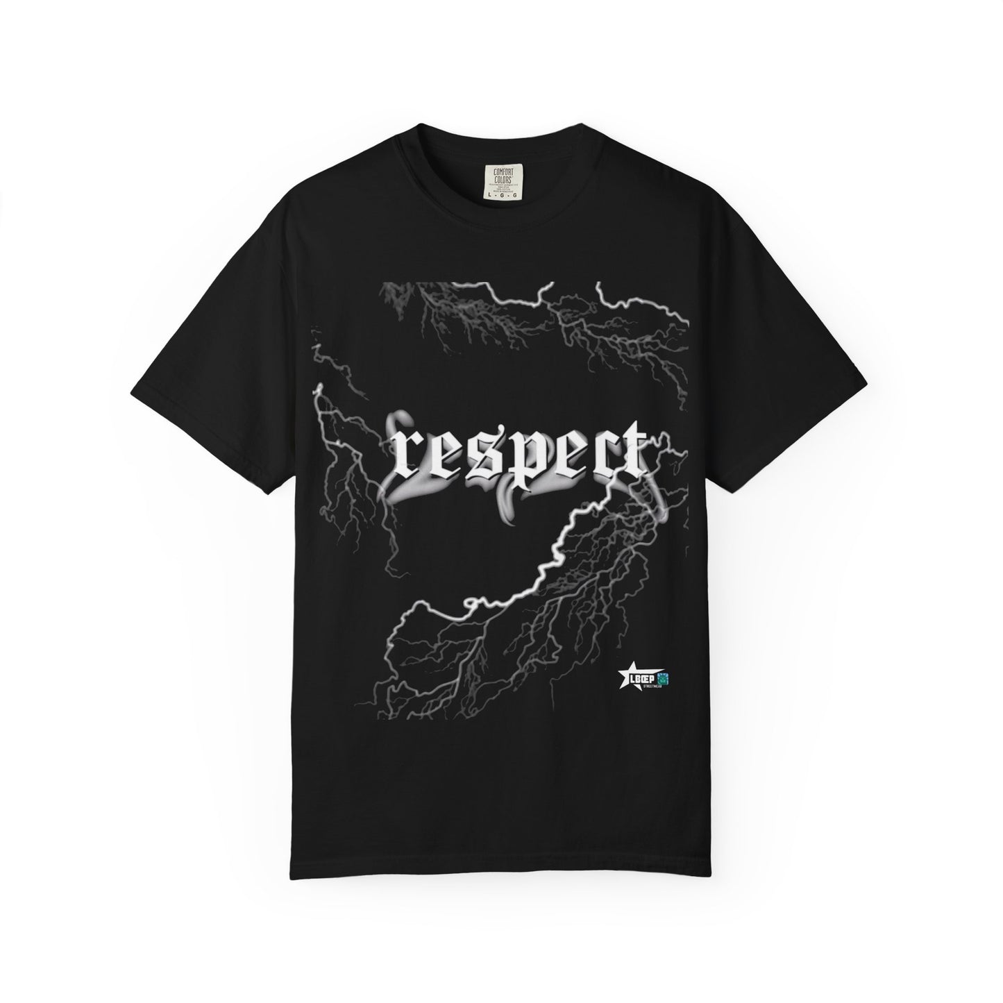 Abstract Lightning Sketch T-Shirt — Minimal Outline Graphic Tee