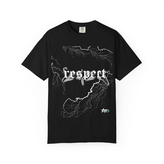 Abstract Lightning Sketch T-Shirt — Minimal Outline Graphic Tee