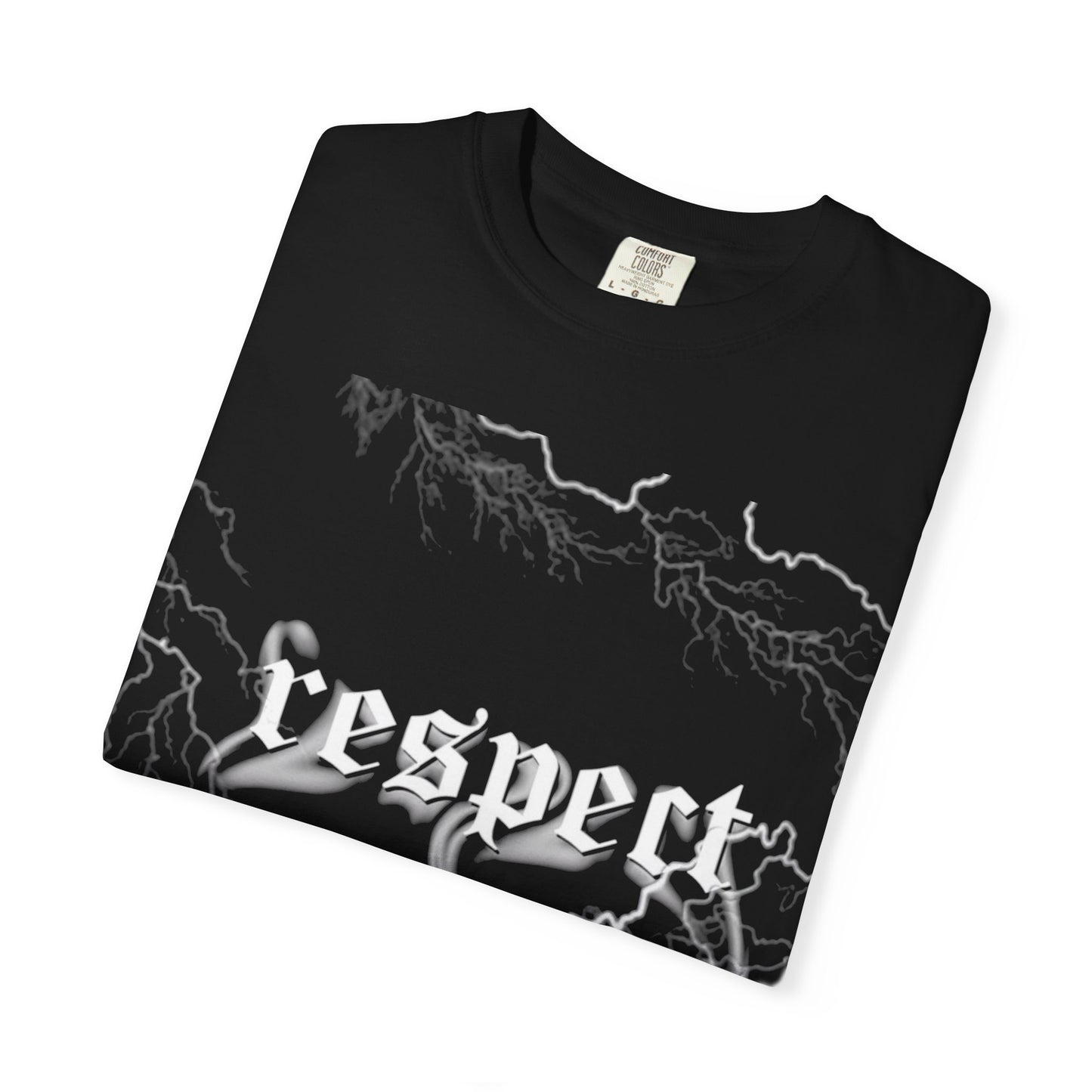Abstract Lightning Sketch T-Shirt — Minimal Outline Graphic Tee