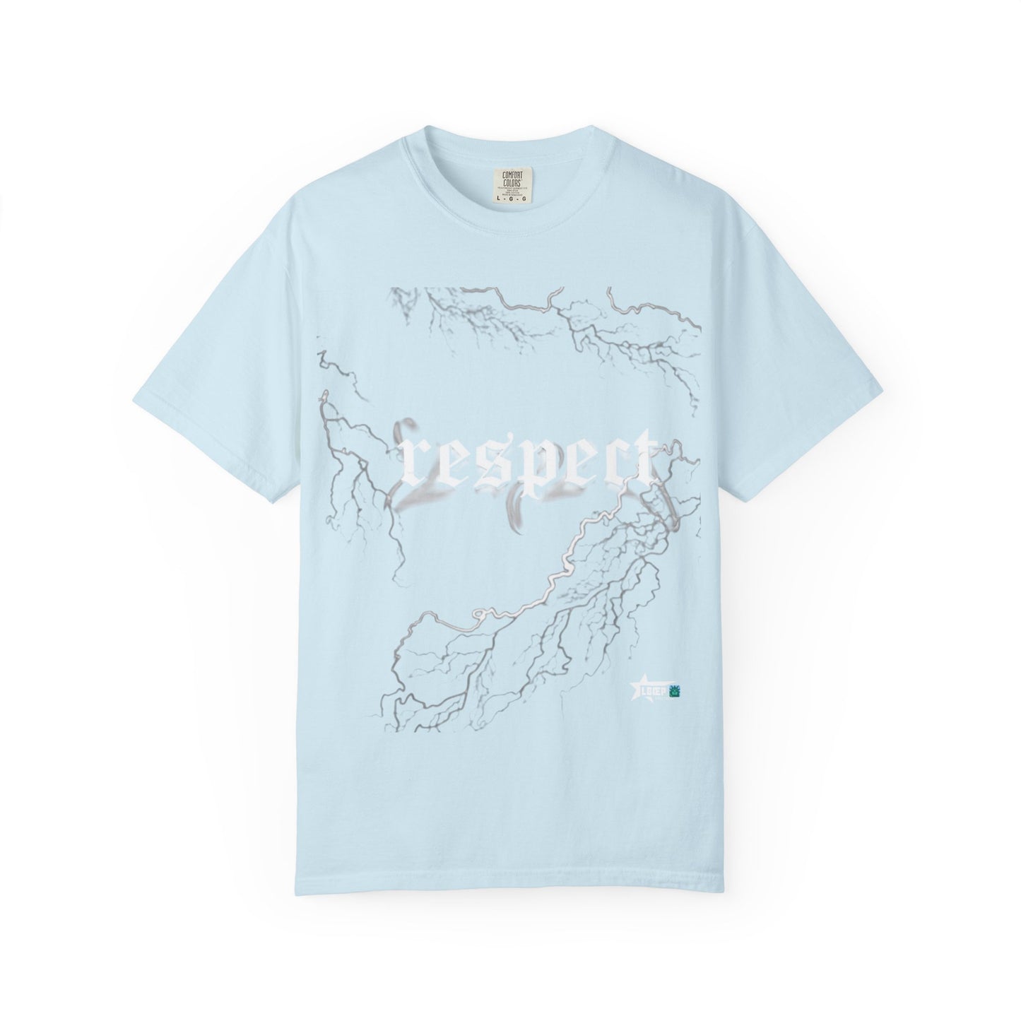 Abstract Lightning Sketch T-Shirt — Minimal Outline Graphic Tee
