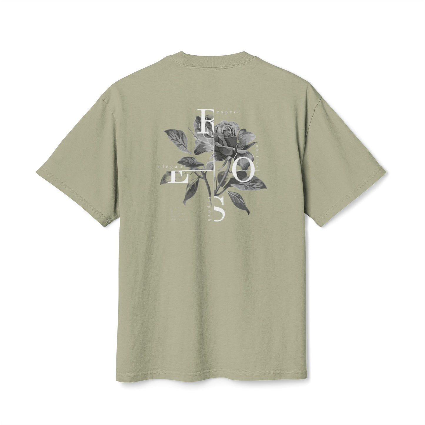 Unisex Heavy Faded Tee - Cherry Lips and Rose Graphic T-Shirt