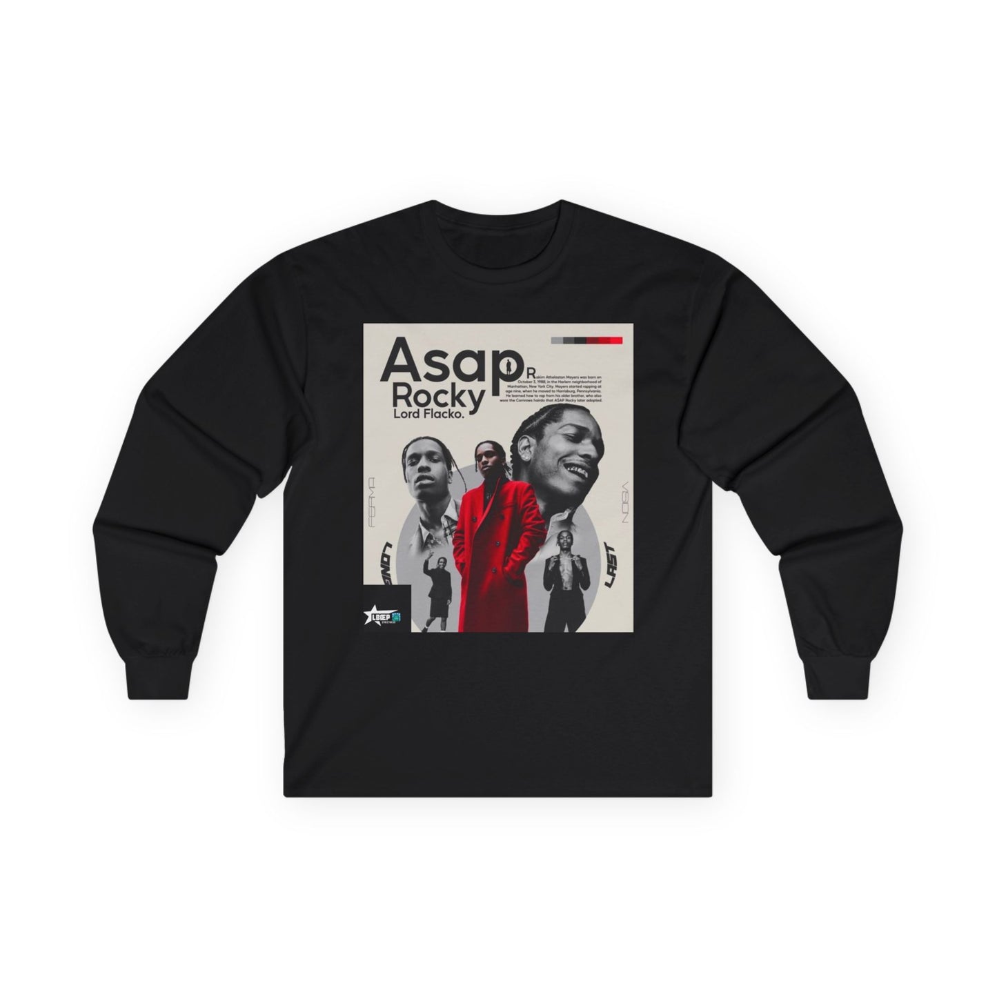 Unisex Long Sleeve Tee - A$AP Rocky Graphic Tee