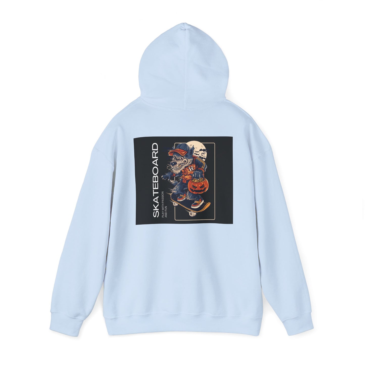 LBEEP Streetwear Skateboard Unisex Heavy Blend Hooded Sweatshirt