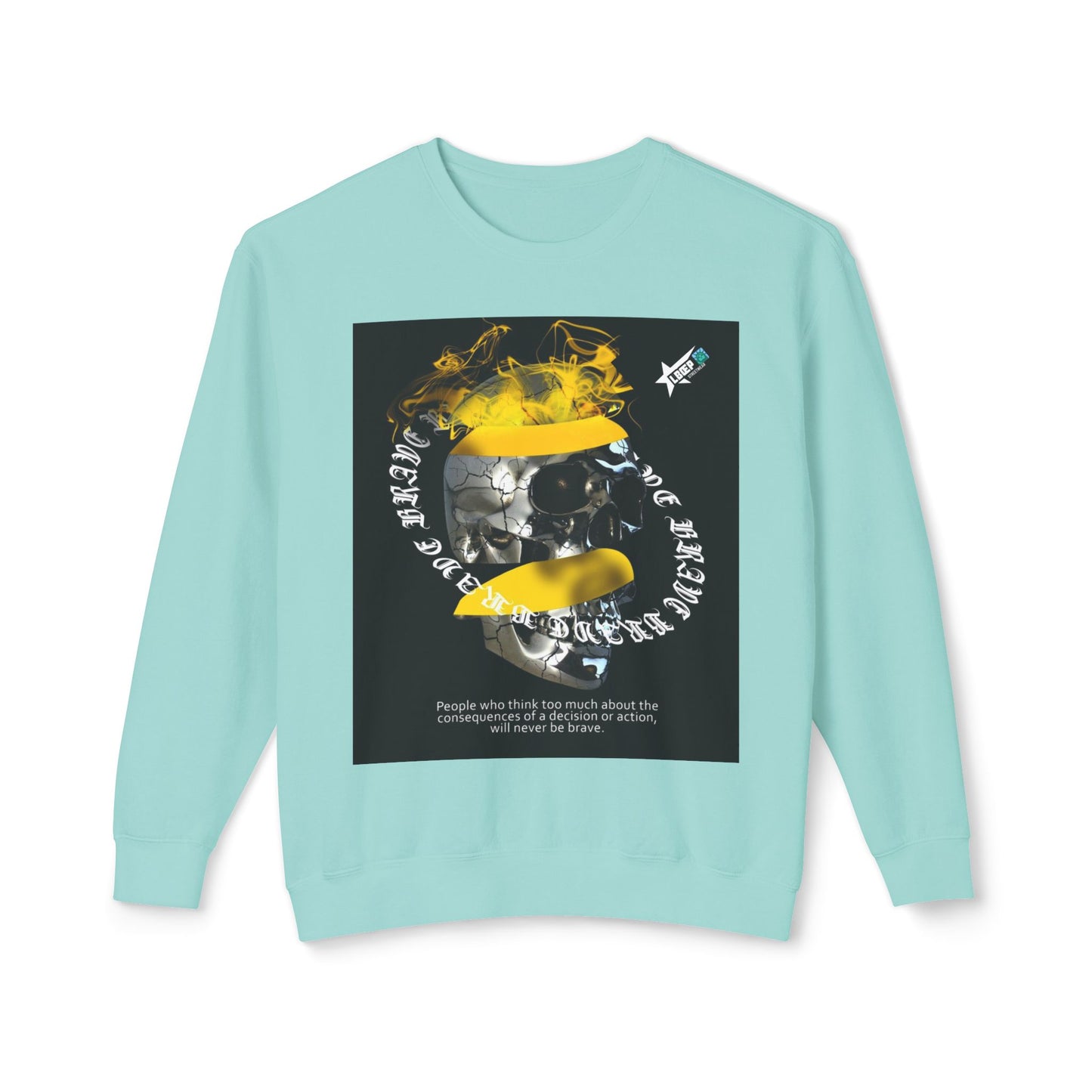 Unisex Crewneck Sweatshirt - Bold Graphic Statement with Inspirational Quotes