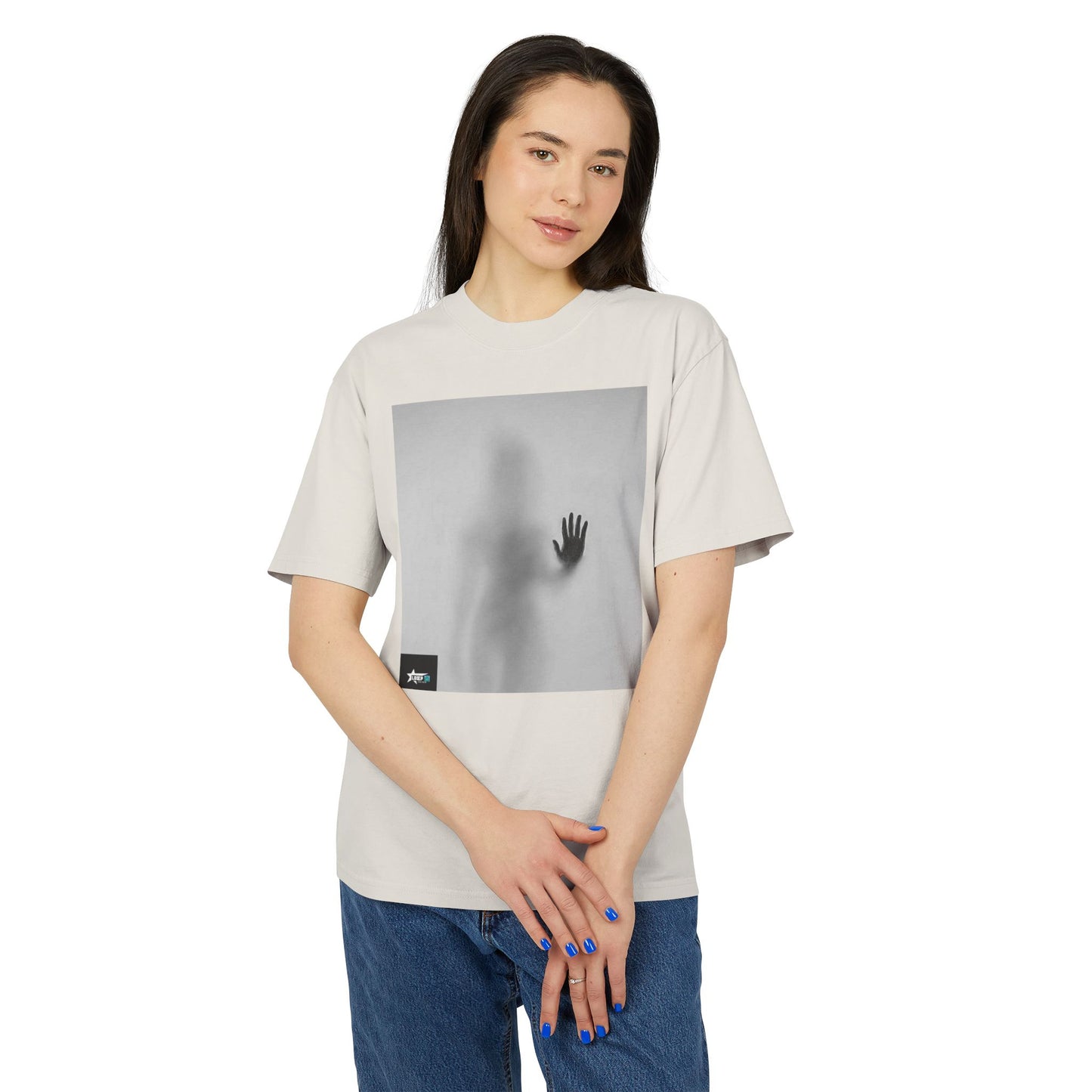 Unisex Heavy Faded Tee - Artistic Hand Design & Retro Streetwear Graphic