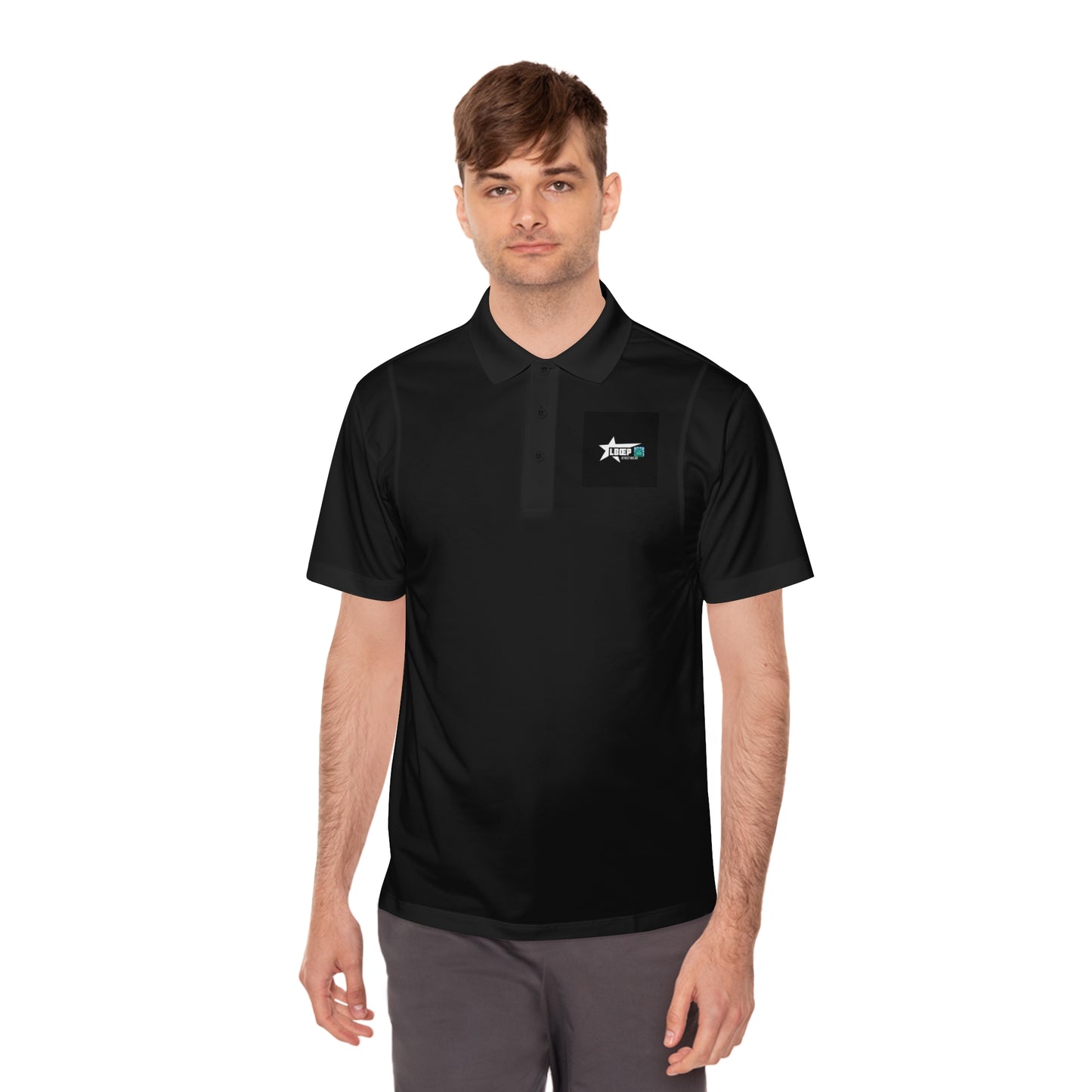 Men's Sport Polo Shirt - Casual Performance Wear for Active Lifestyles