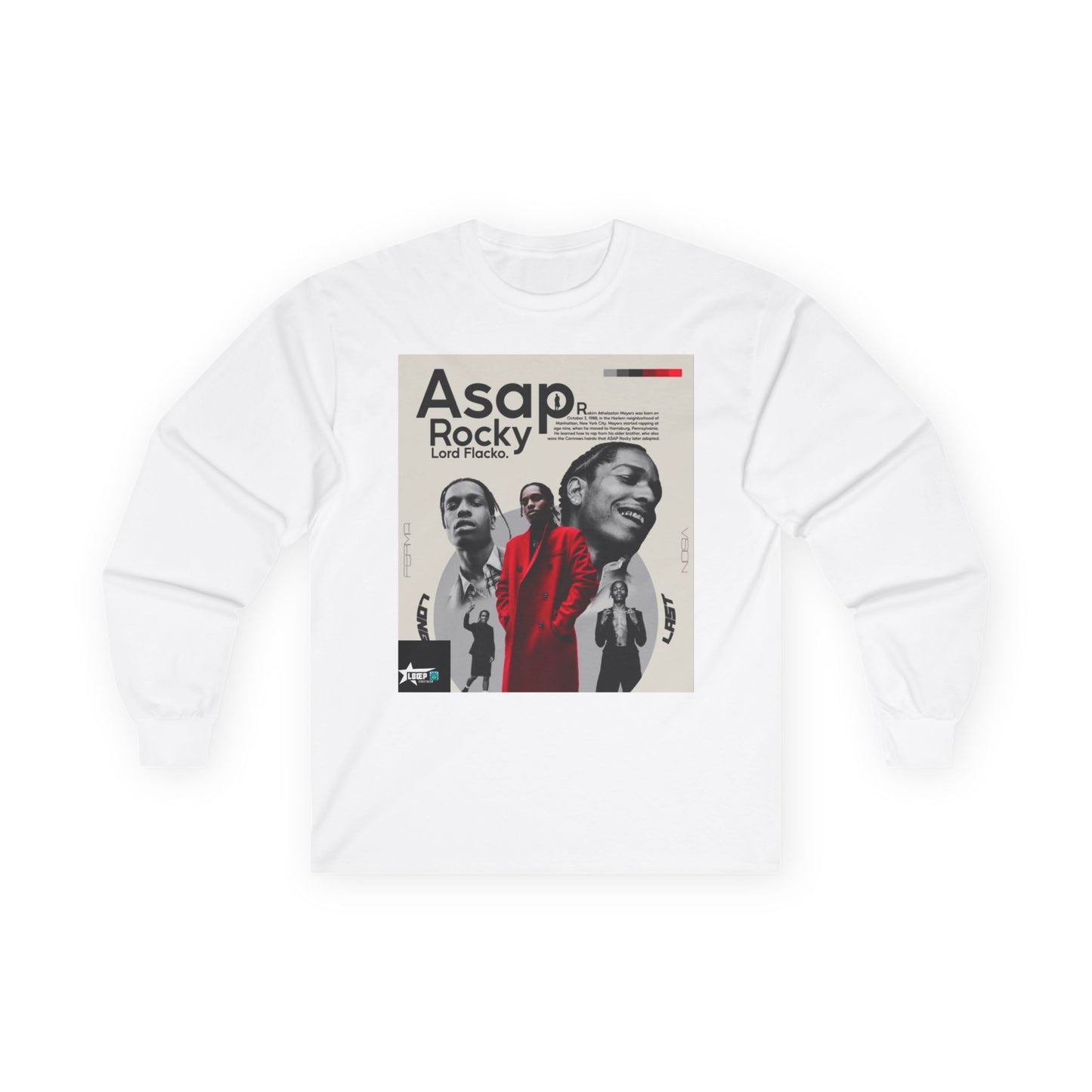 Unisex Long Sleeve Tee - A$AP Rocky Graphic Tee