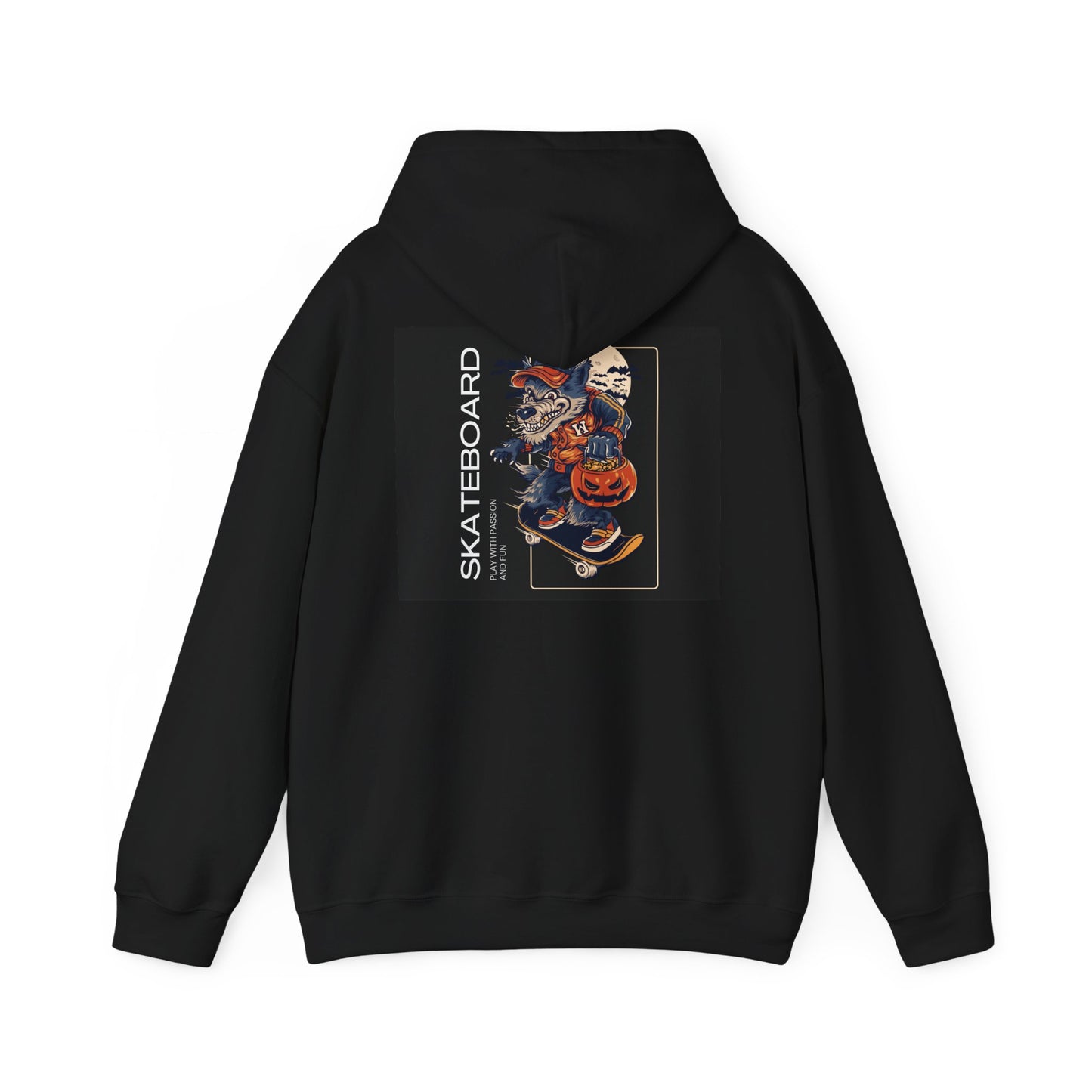 LBEEP Streetwear Skateboard Unisex Heavy Blend Hooded Sweatshirt