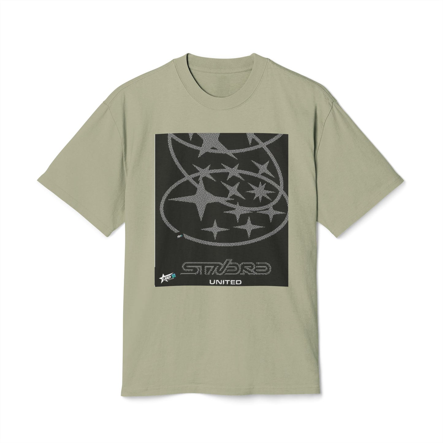 Unisex Heavy Faded Tee - Starry United Graphic T-Shirt for Casual Style