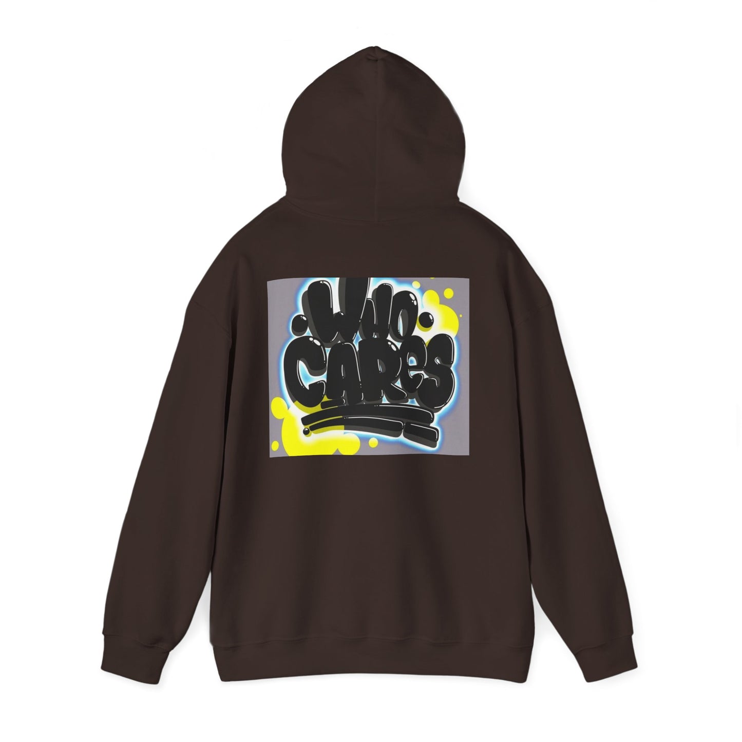Dark Cat Eyes hoodie | Graffiti Back Print hoodie