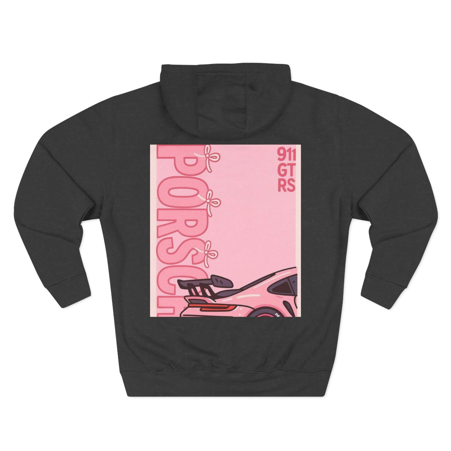 Unique Graphic Fleece Hoodie - Against All Odds Design