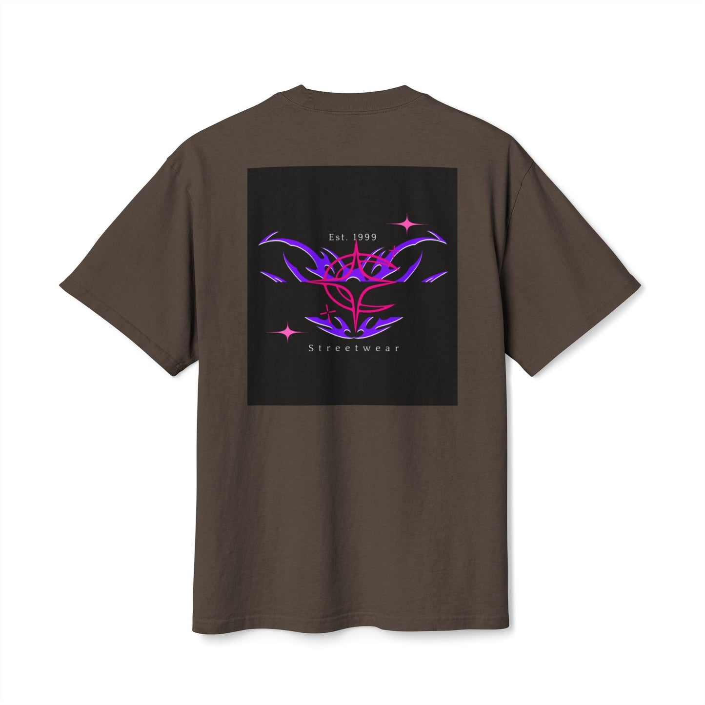 Unisex Heavy Faded Tee - Artistic Hand Design & Retro Streetwear Graphic