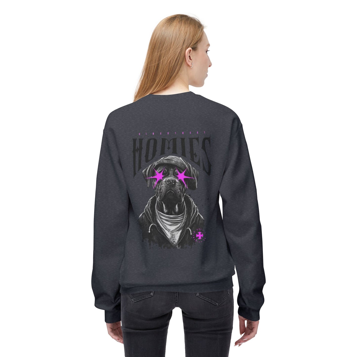 Drip & Hype Crewneck Sweatshirt - Unisex Softstyle Fleece
