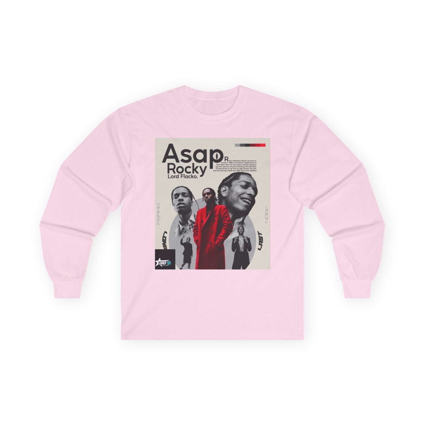Unisex Long Sleeve Tee - A$AP Rocky Graphic Tee