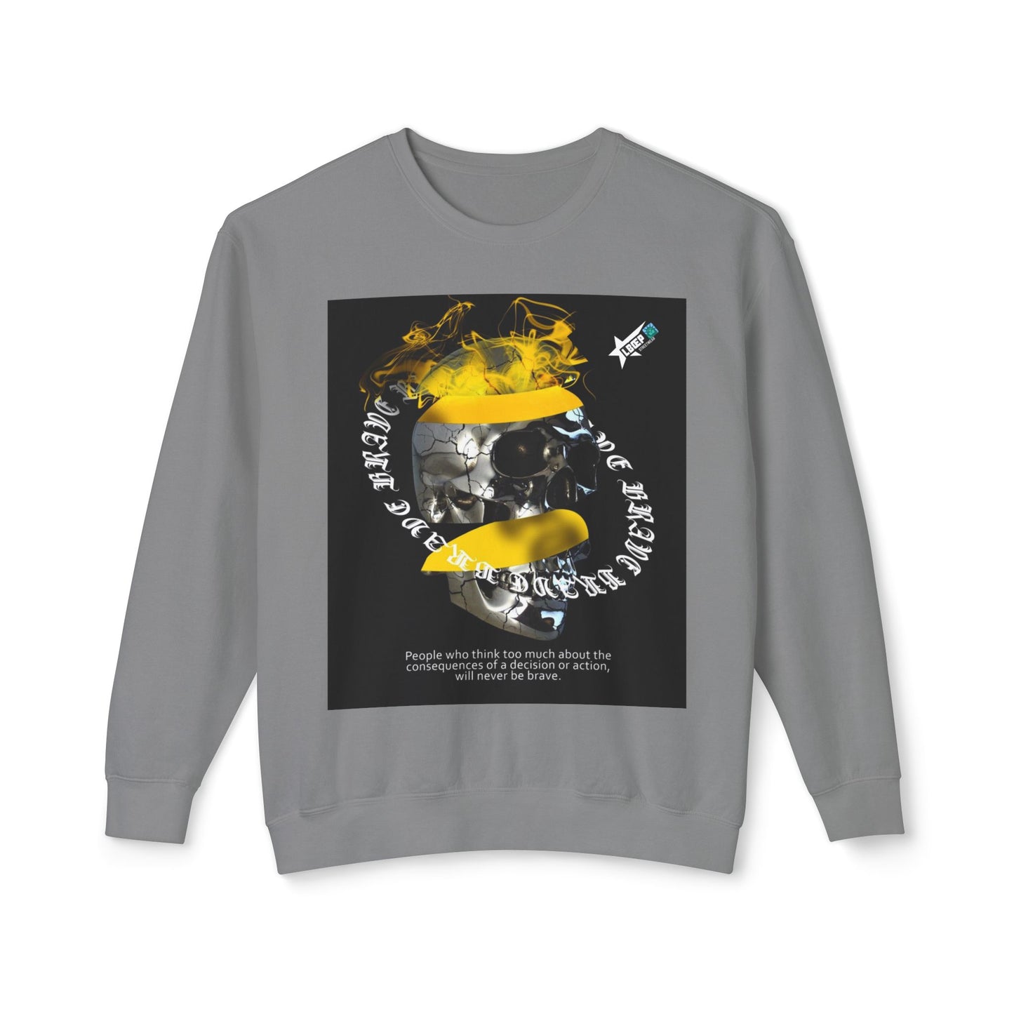 Unisex Crewneck Sweatshirt - Bold Graphic Statement with Inspirational Quotes