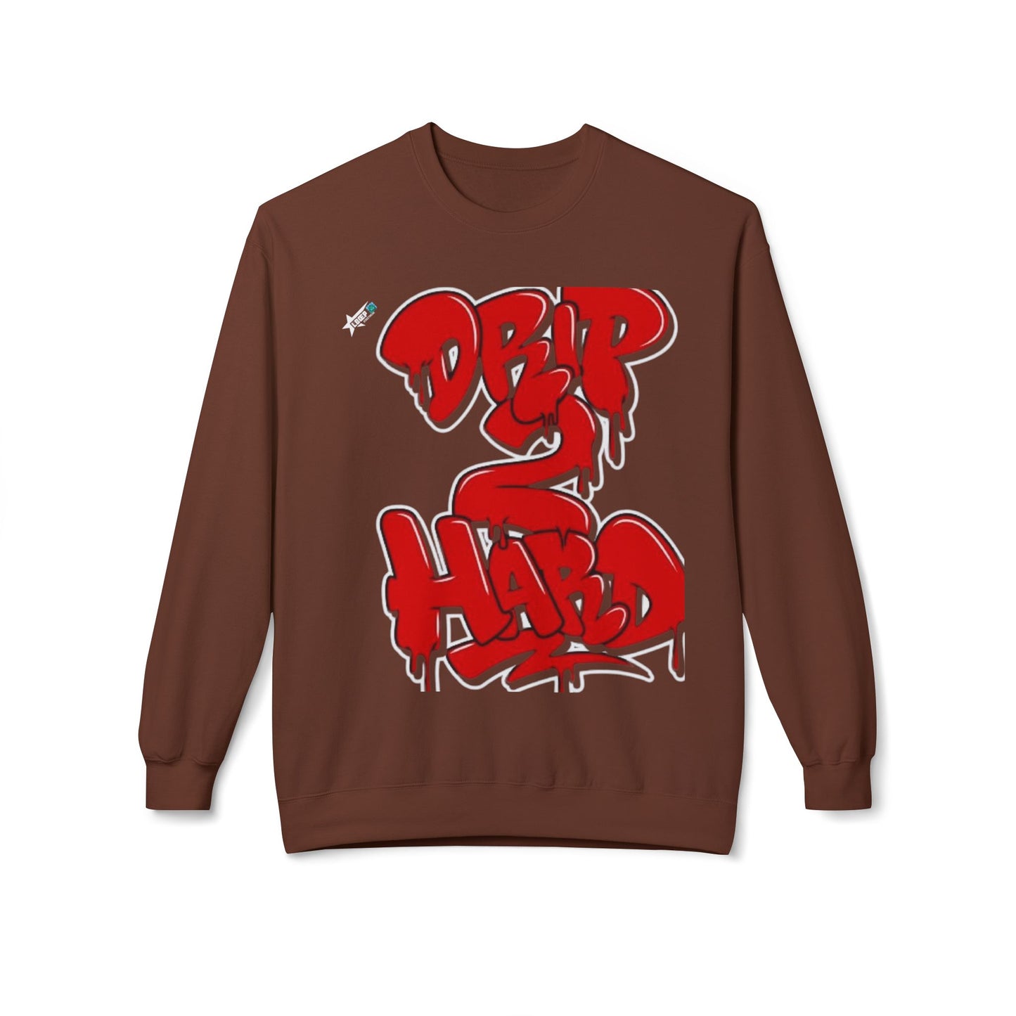 Drip & Hype Crewneck Sweatshirt - Unisex Softstyle Fleece