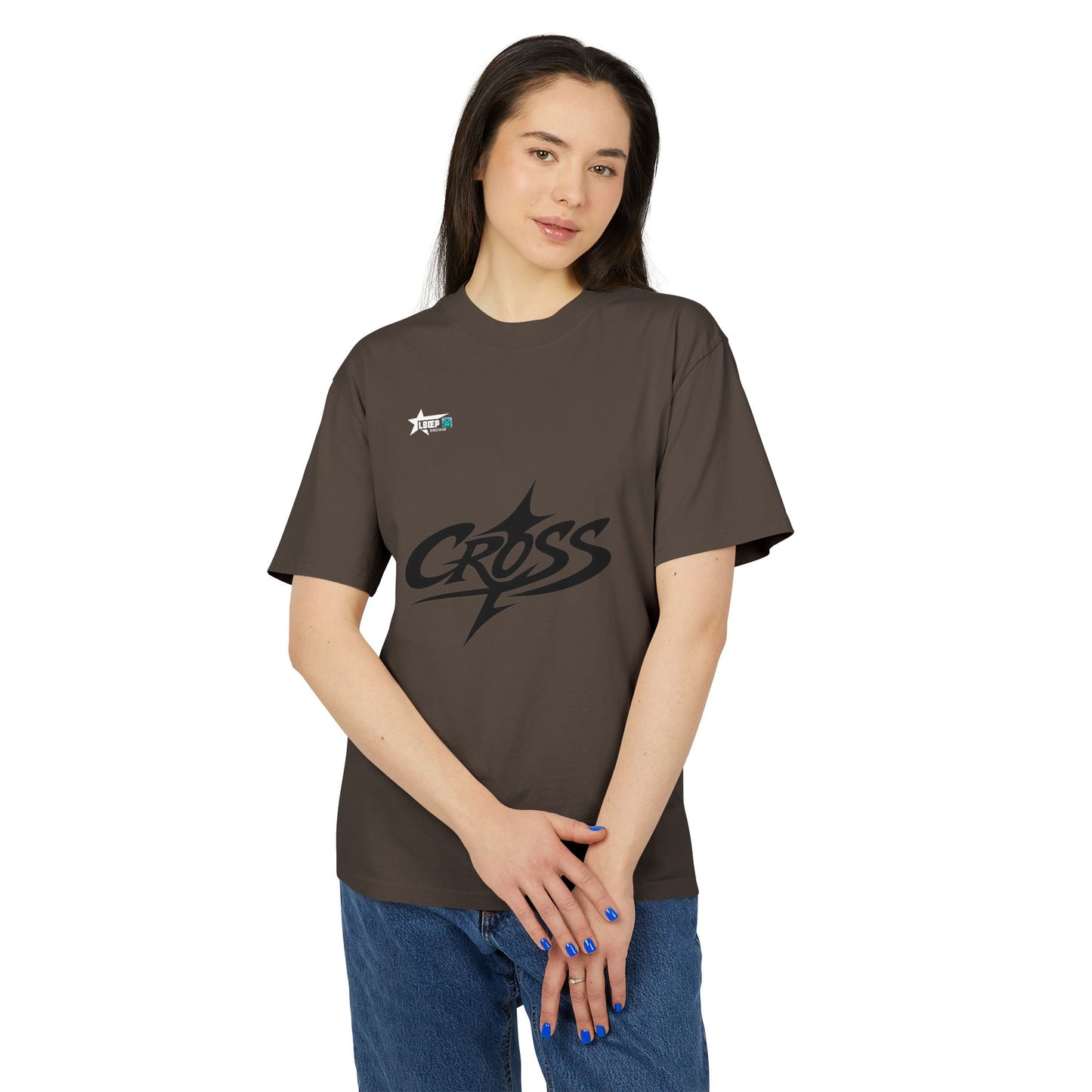 Cross Logo Tee — Vintage Surf/Skate Graphic T-Shirt