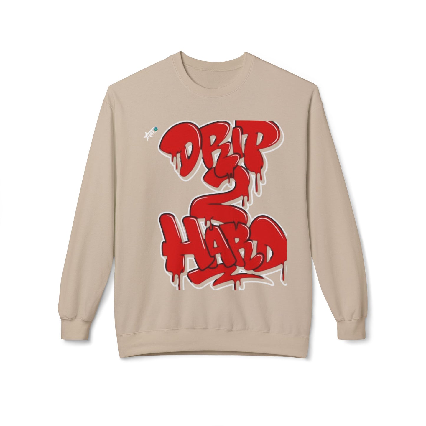 Drip & Hype Crewneck Sweatshirt - Unisex Softstyle Fleece