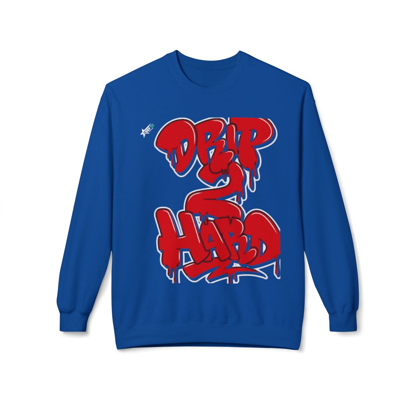 Drip & Hype Crewneck Sweatshirt - Unisex Softstyle Fleece