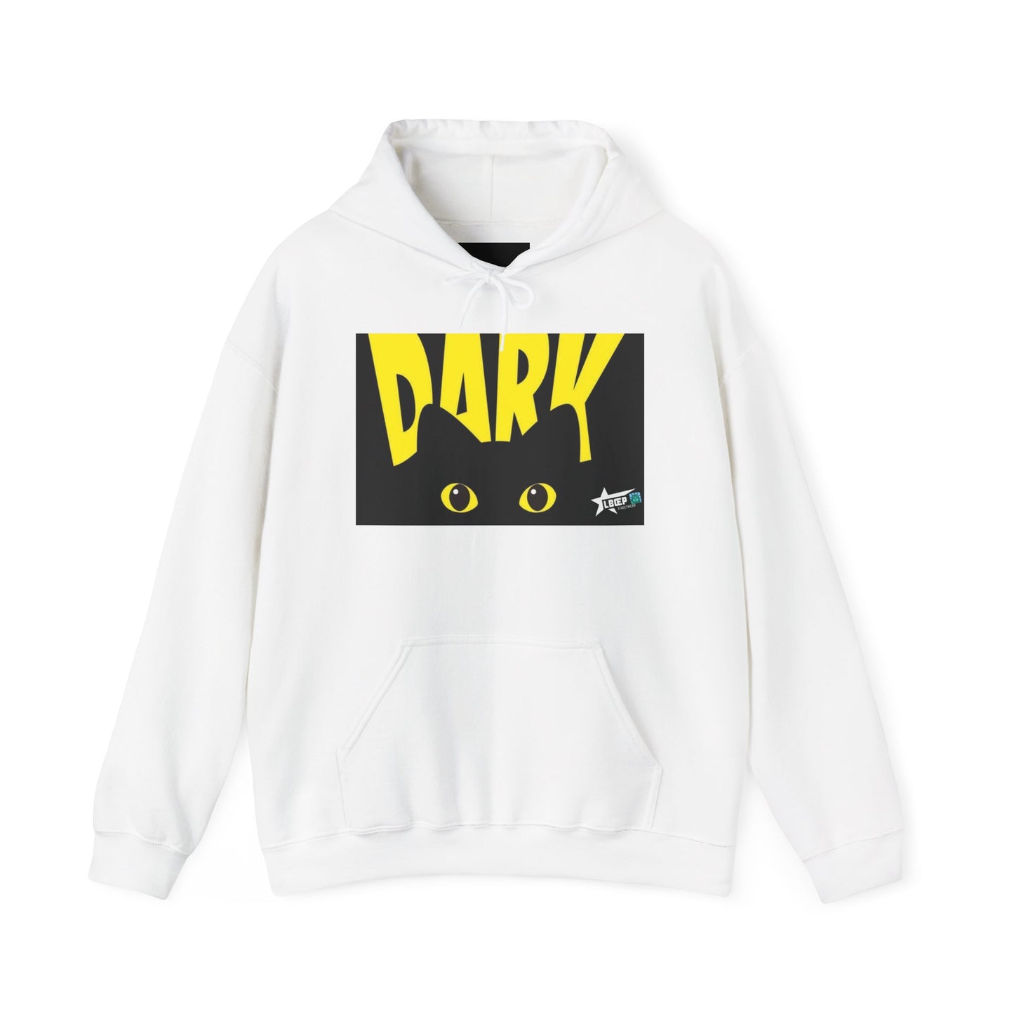 Dark Cat Eyes hoodie | Graffiti Back Print hoodie