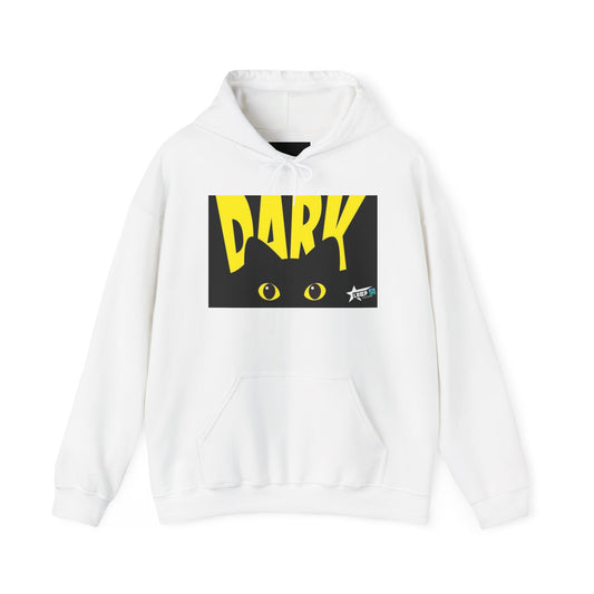 Dark Cat Eyes hoodie | Graffiti Back Print hoodie