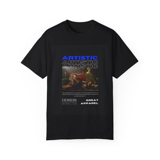 Artistic Expression Unisex Garment-Dyed T-Shirt - Great Apparel for Creative Souls