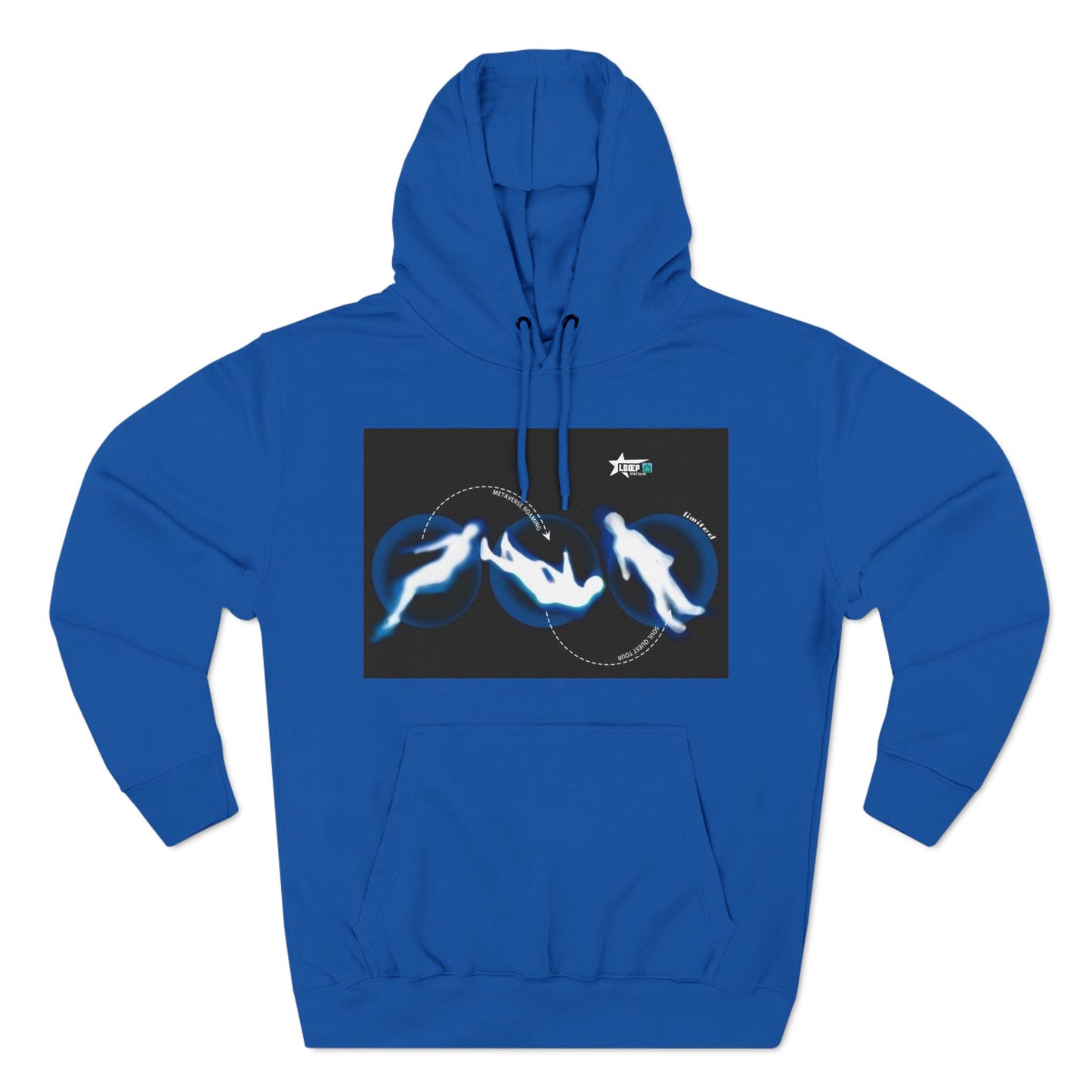 Unique Graphic Fleece Hoodie - Against All Odds Design