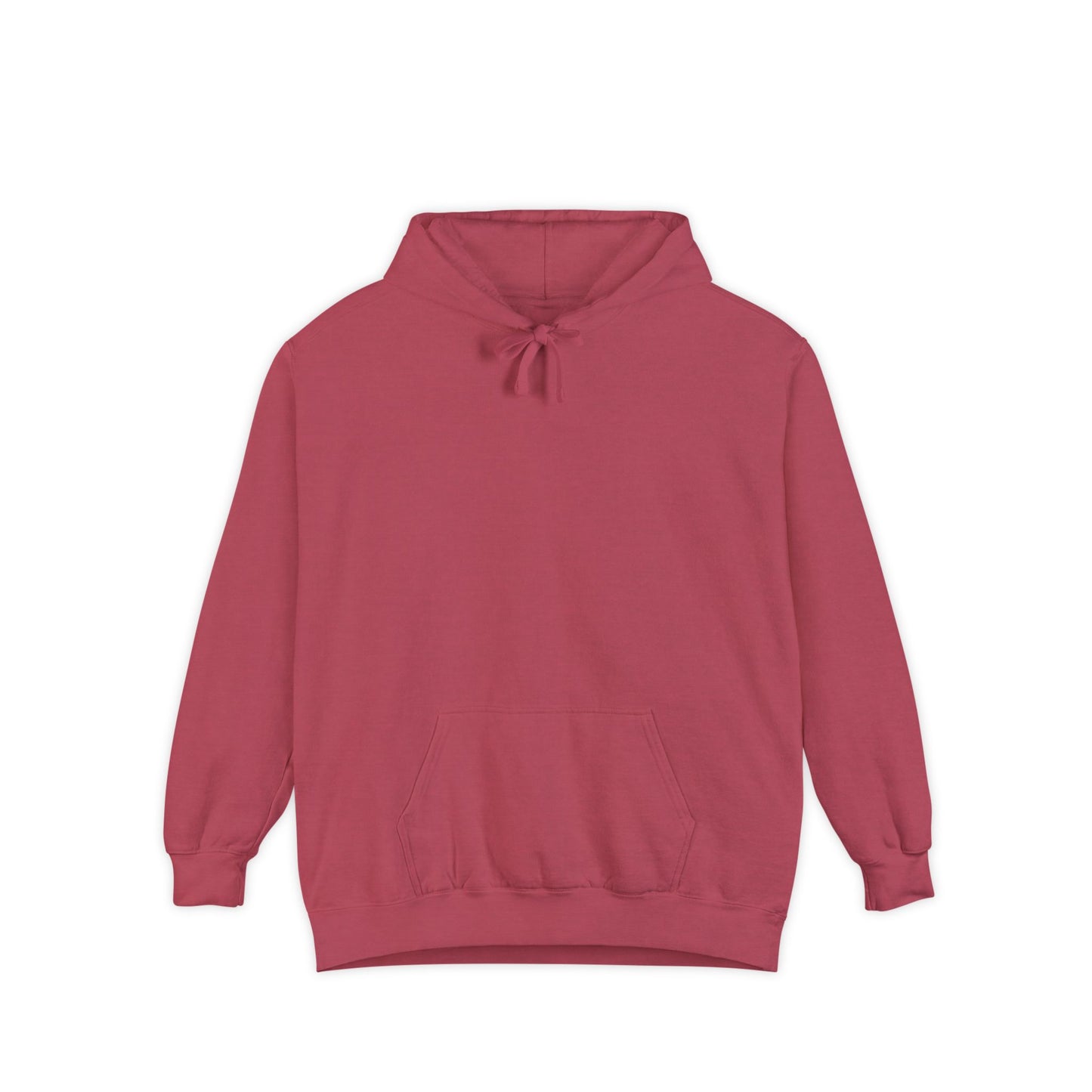Unisex Garment-Dyed Hoodie with Vintage Bird Design