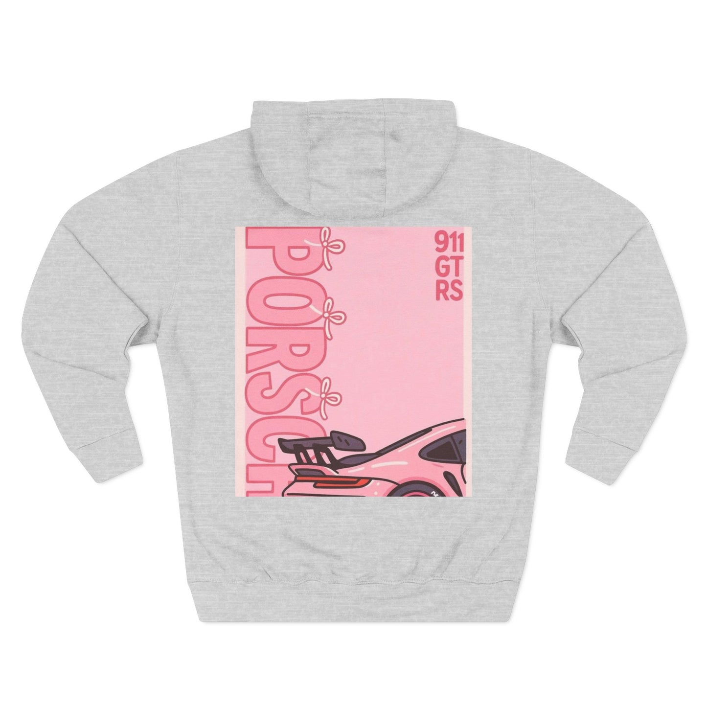 Unique Graphic Fleece Hoodie - Against All Odds Design