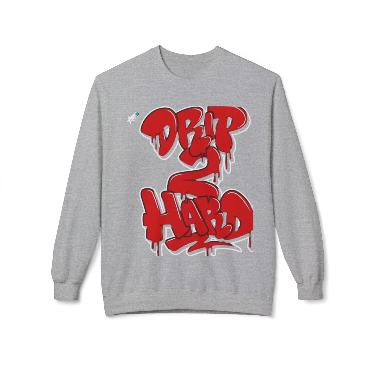 Drip & Hype Crewneck Sweatshirt - Unisex Softstyle Fleece