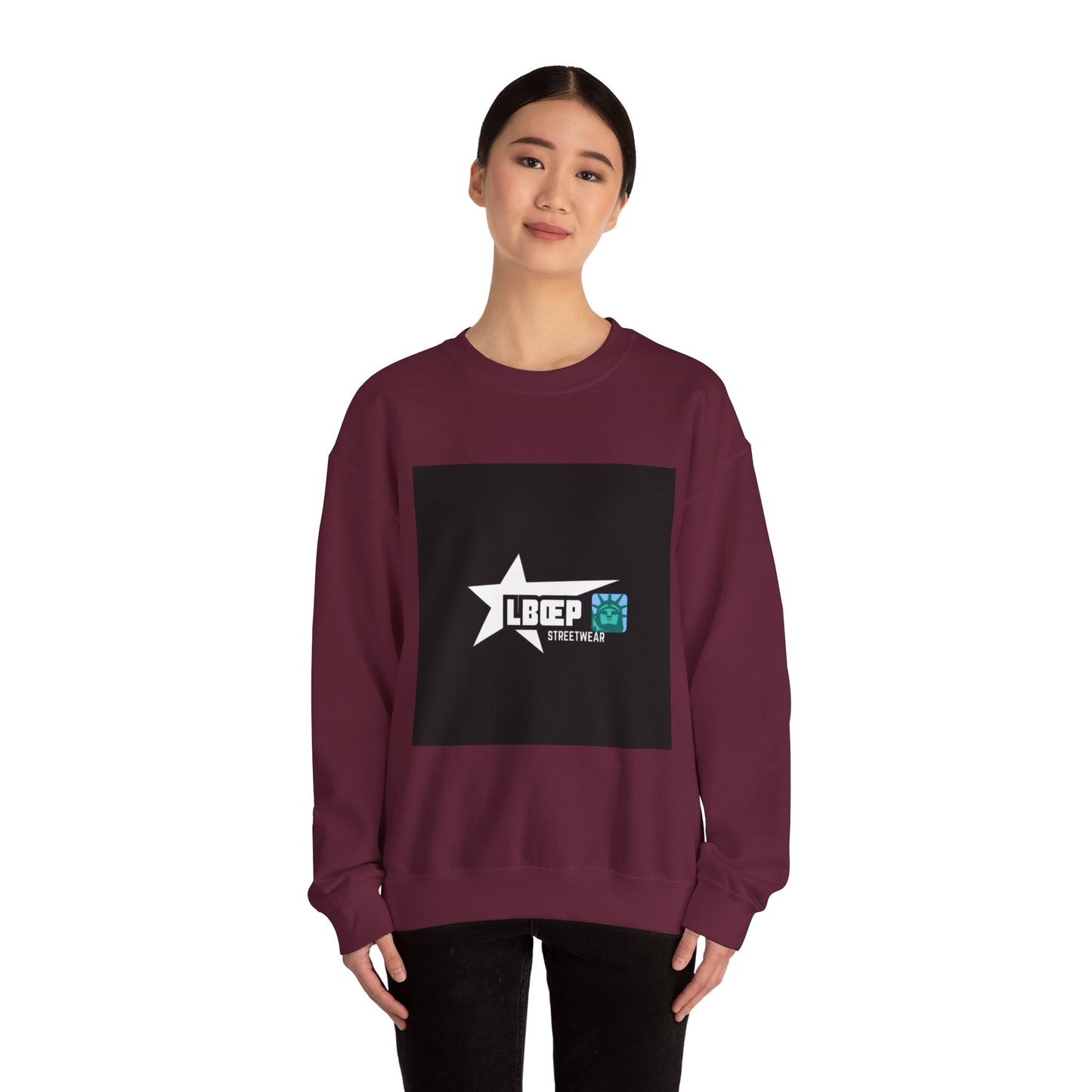 Unisex Heavy Blend™ Crewneck Sweatshirt - 'Believe' Motivational Graphic