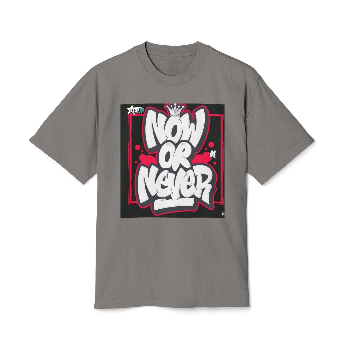 Now Or Never Graphic Tee — Motivational Streetwear T-Shirt