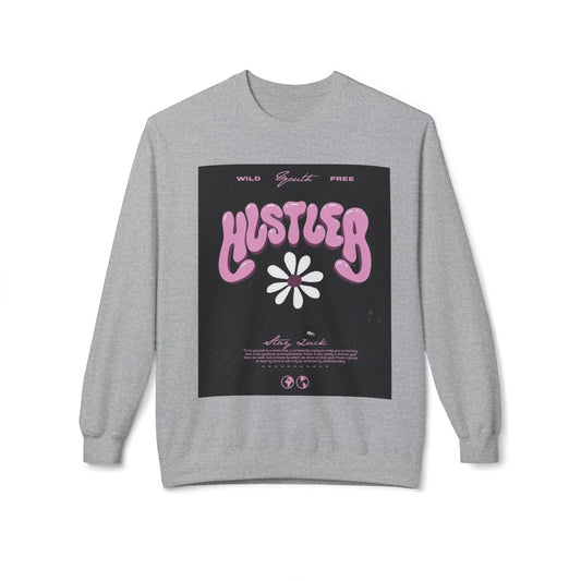 Hustler Vintage Style Crewneck Sweatshirt - Stay Wild & Free