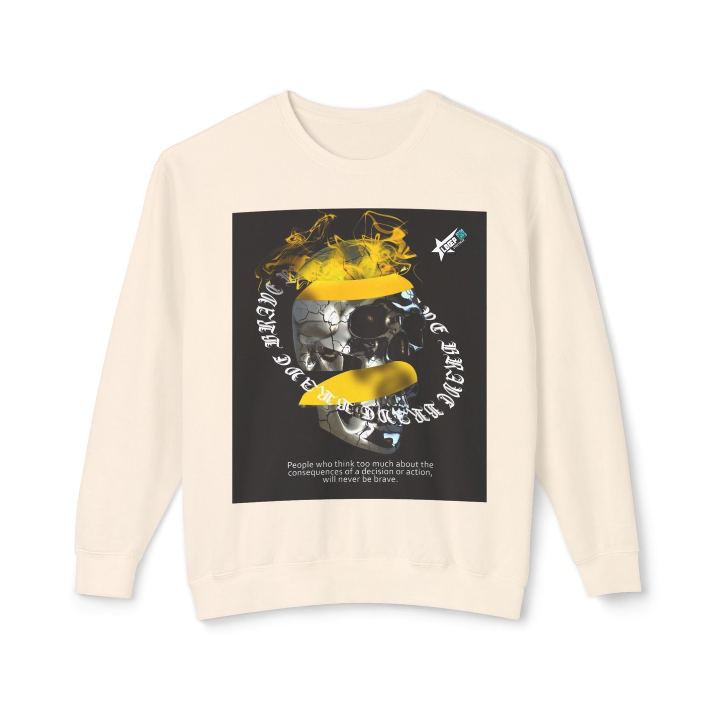 Unisex Crewneck Sweatshirt - Bold Graphic Statement with Inspirational Quotes