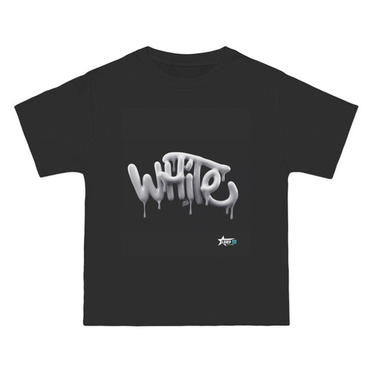 White Drip Graffiti T-Shirt — Urban Streetwear Tee