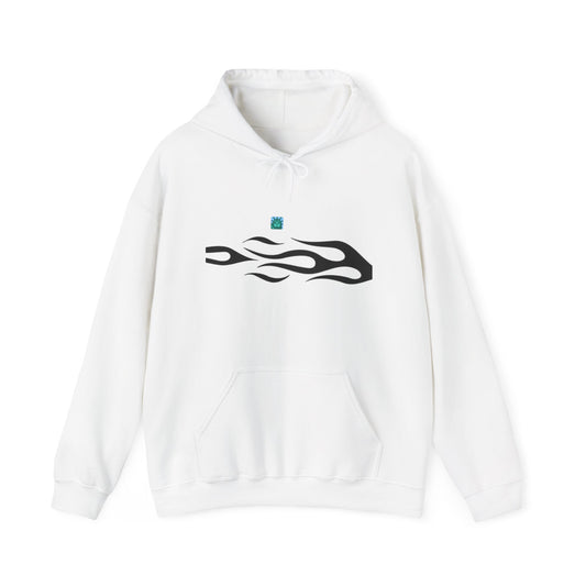 Chill Out Graphic Hoodie - Unisex Heavy Blend™ Sweatshirt with Playful Bear Design