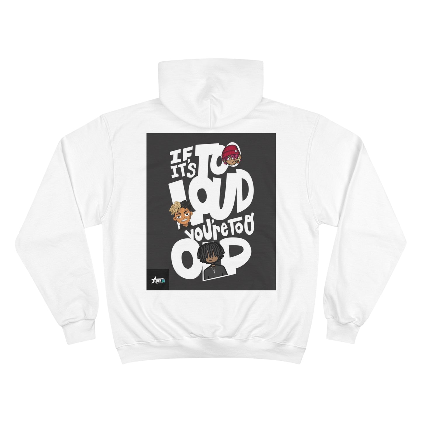 Champion Hoodie - Street Style with Iconic Quotes for Music Lovers