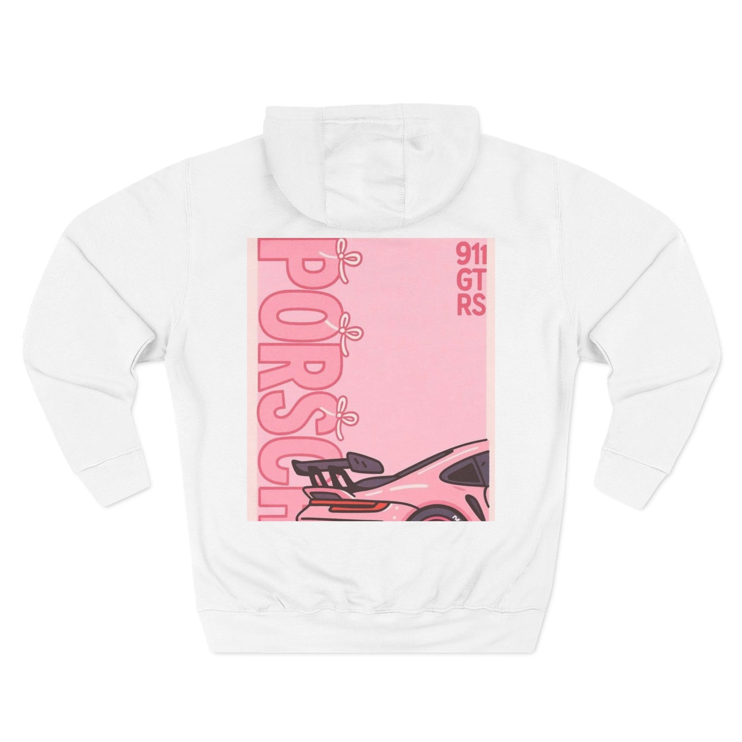 Unique Graphic Fleece Hoodie - Against All Odds Design