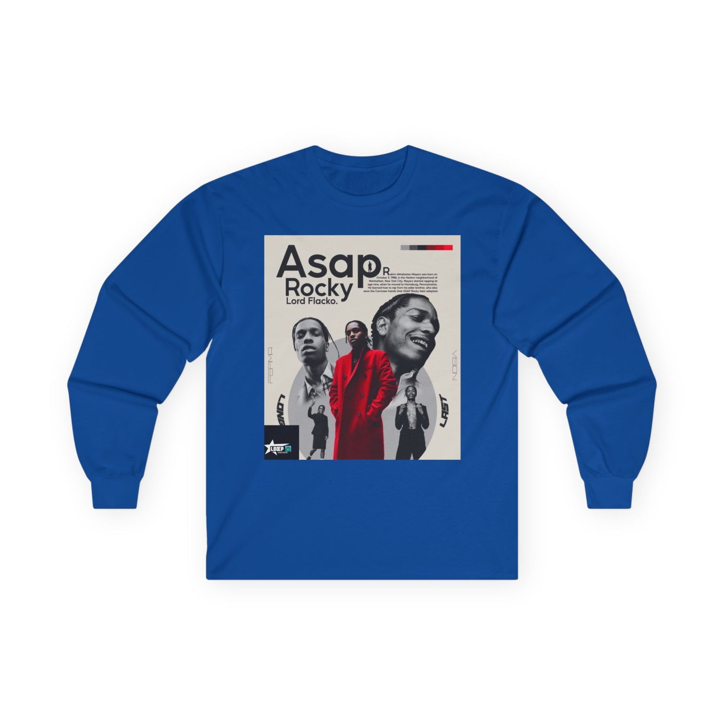 Unisex Long Sleeve Tee - A$AP Rocky Graphic Tee