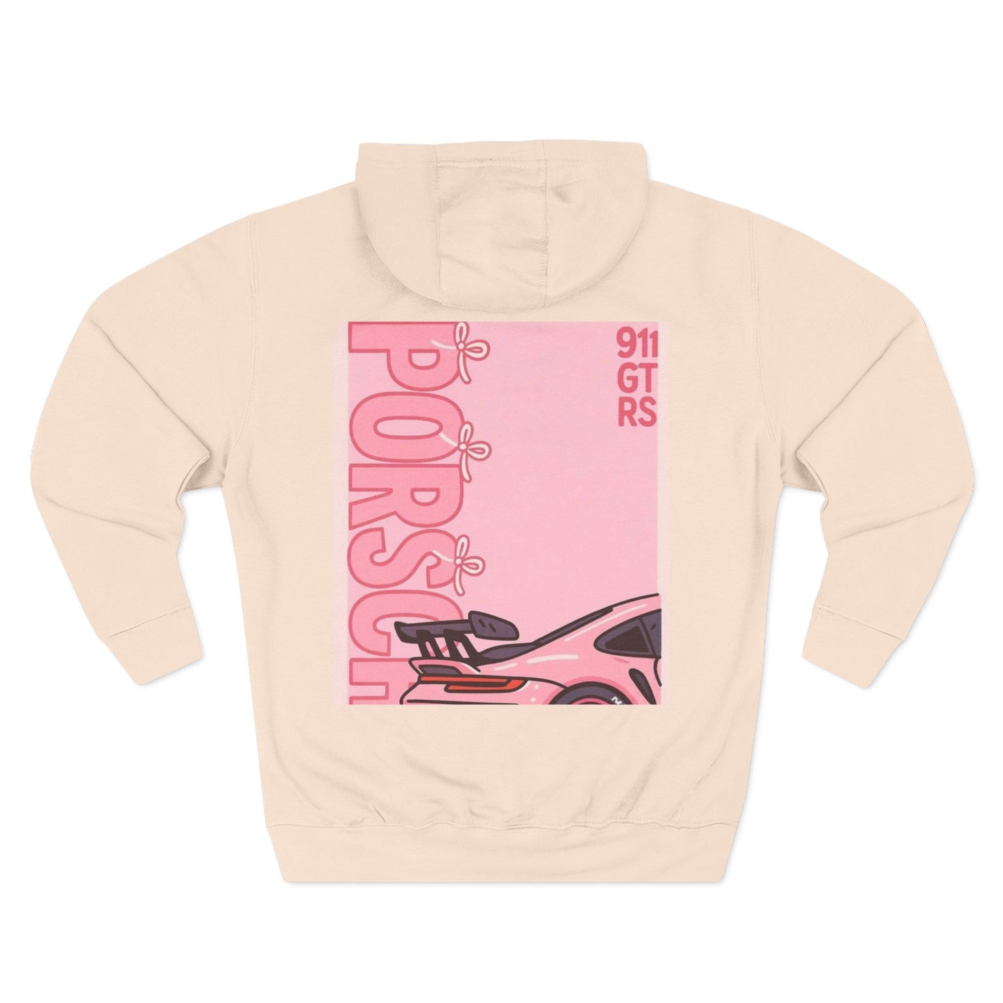 Unique Graphic Fleece Hoodie - Against All Odds Design