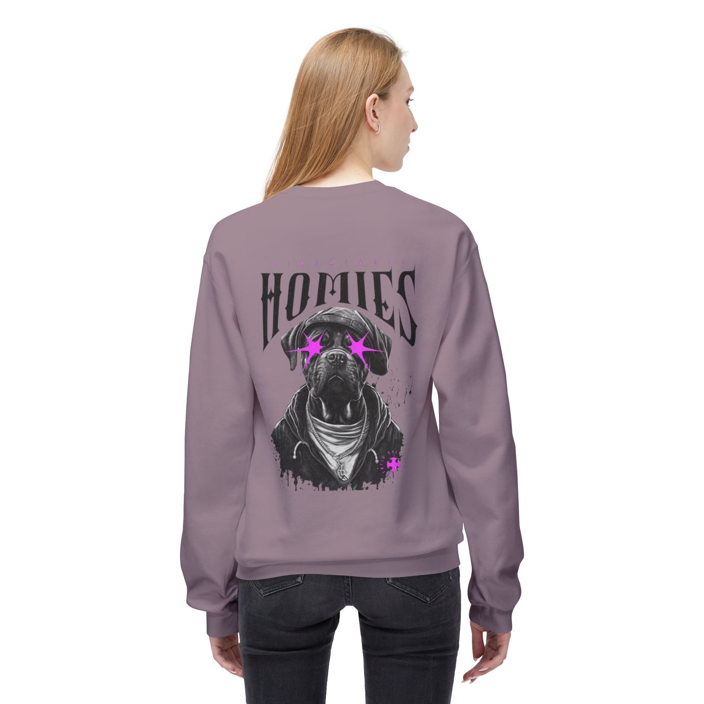 Drip & Hype Crewneck Sweatshirt - Unisex Softstyle Fleece