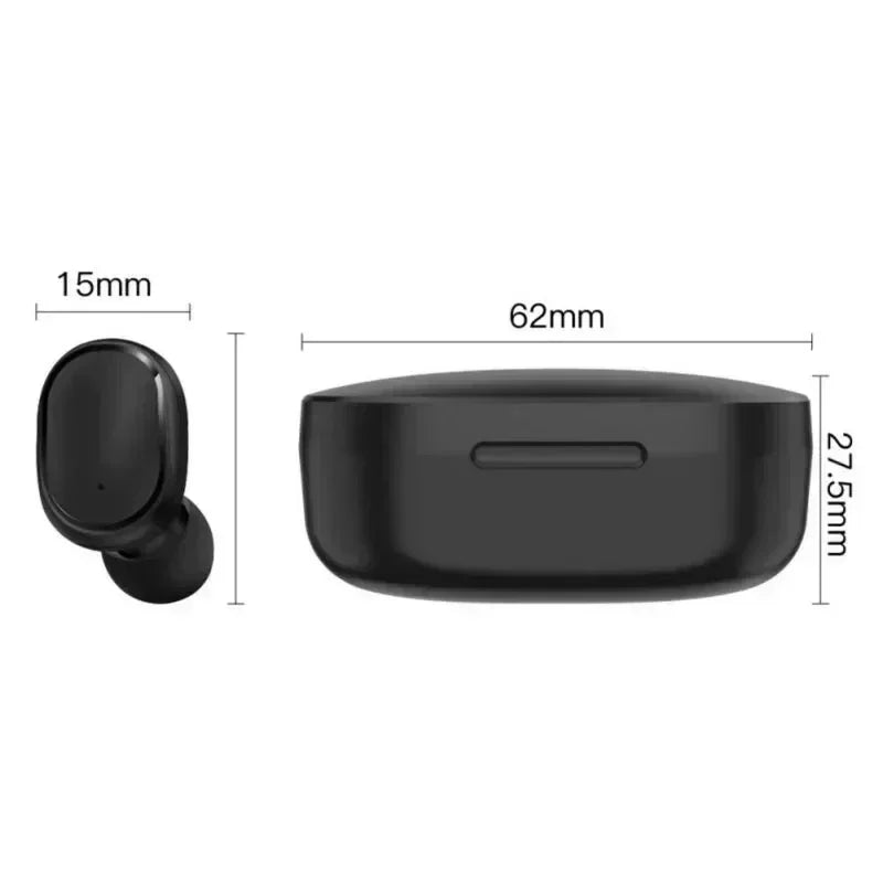 E6S TWS Wireless Earbuds LED Battery Display Noise Cancelling + Mic Waterproof