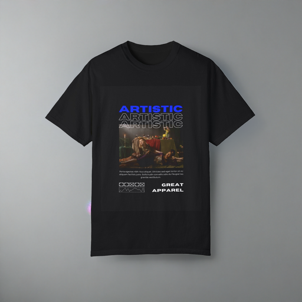 Artistic Expression Unisex Garment-Dyed T-Shirt - Great Apparel for Creative Souls